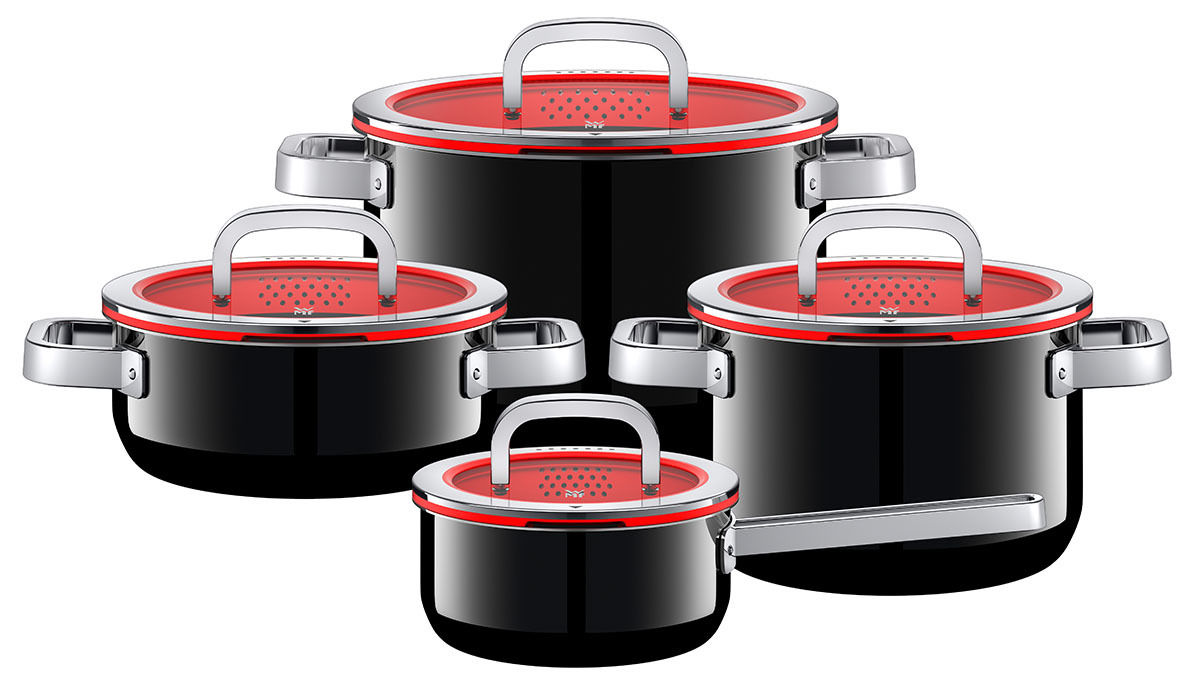 Wmf Fusiontec Functional Black Kochgeschirr 4Er Set 2